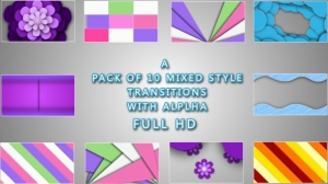 HD Video Transition. Pack 1